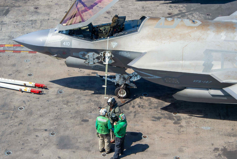Авария f-35
