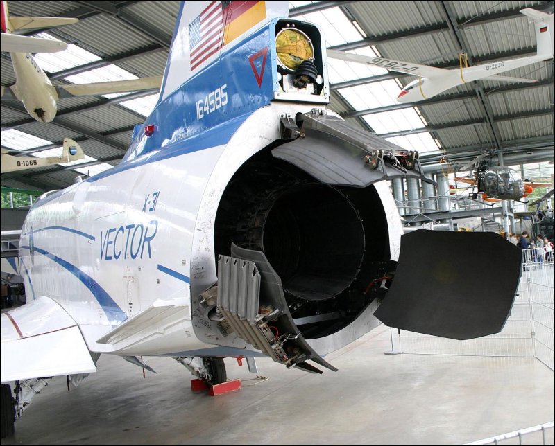 Rockwell x-31 Deflector