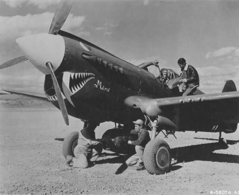 Curtiss p-42 истребитель