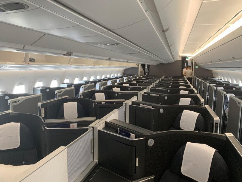 British Airways a350 Business class