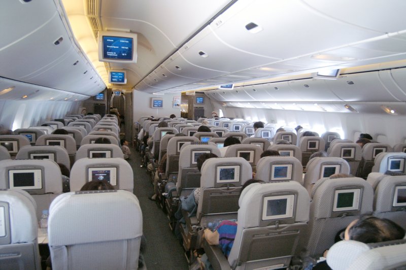 Nordwind Airlines Boeing 777-200 салон