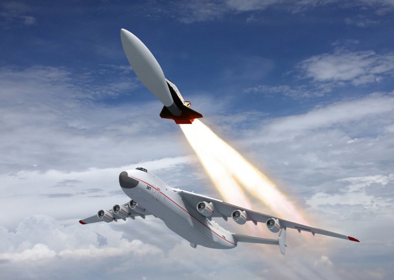Воздушный старт АН-225 «Мрия»