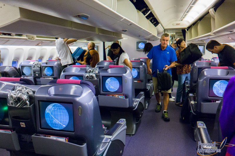 Boeing 777 Thai Airways Business class