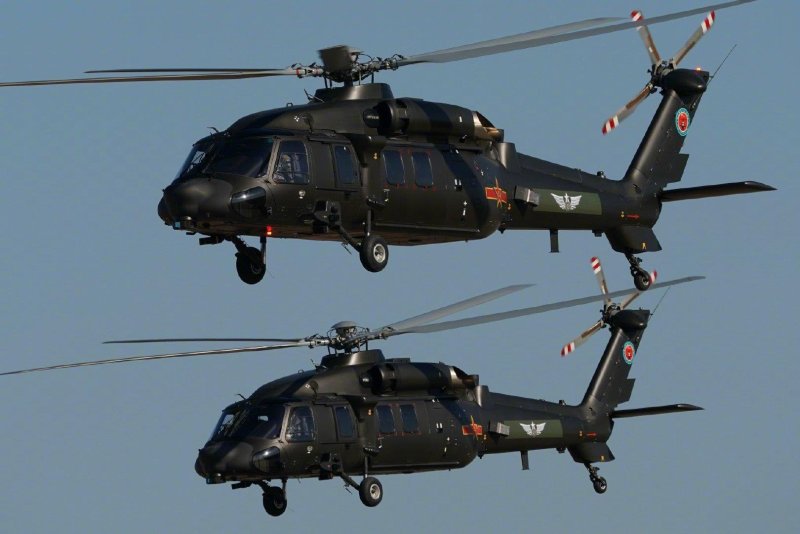 Вертолет z-20 Китай