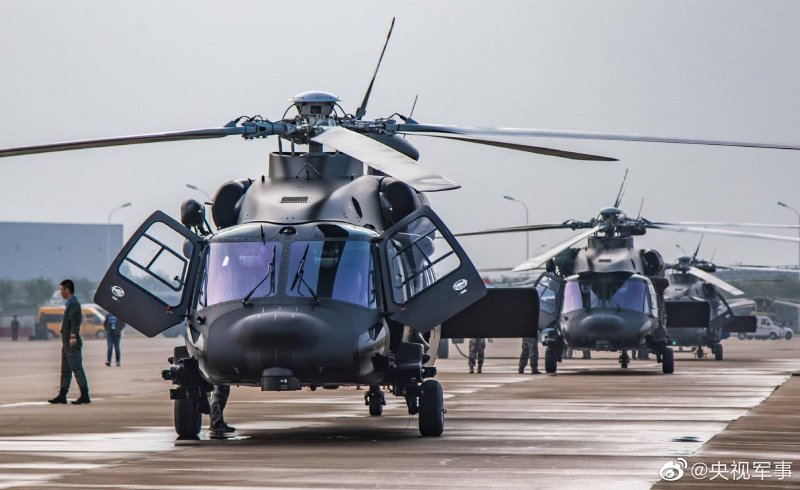 Вертолет z-20 Китай