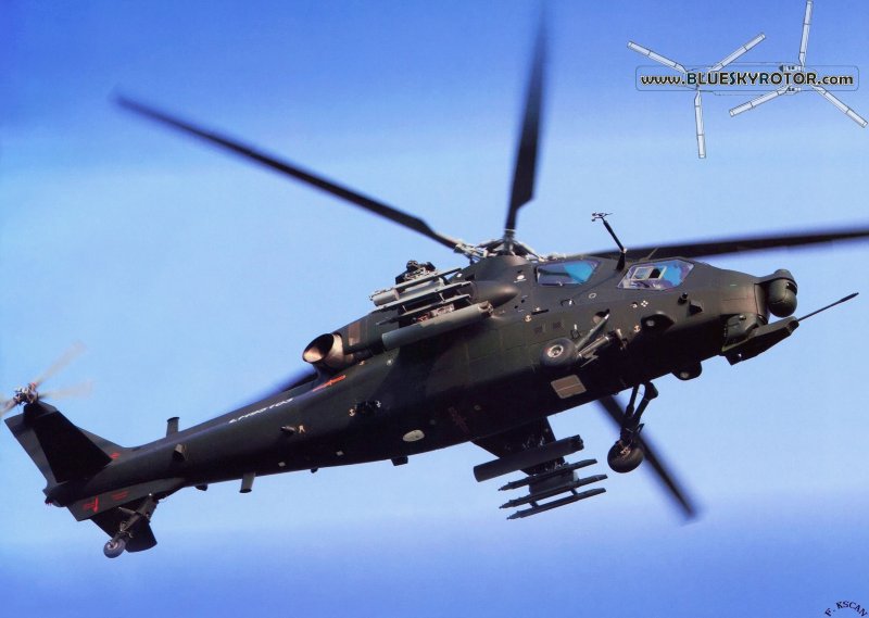 WZ-10 Attack Helicopter
