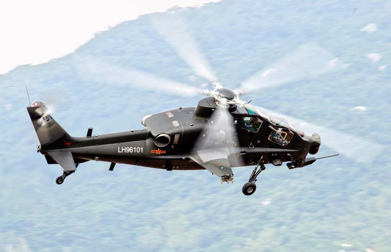 Китай вертолёт z-10 Камов