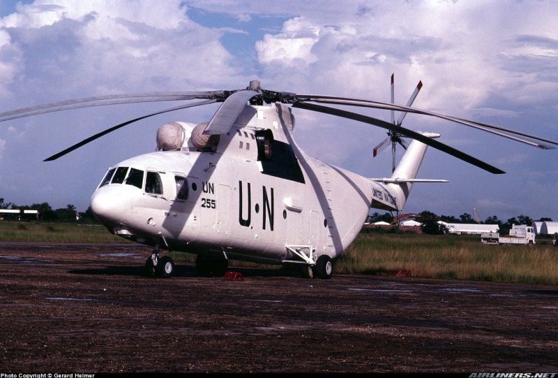 Ми-26 вертолет ООН