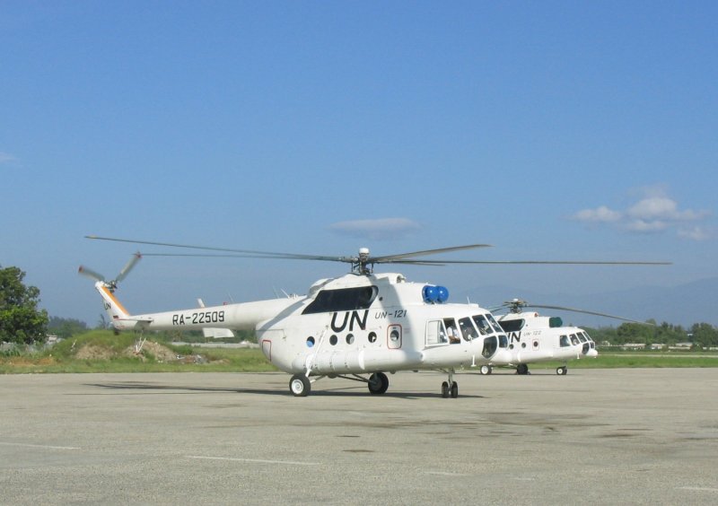 Вертолеты ми-8 United Nations