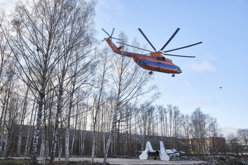 Ми-26 вертолет Левашово