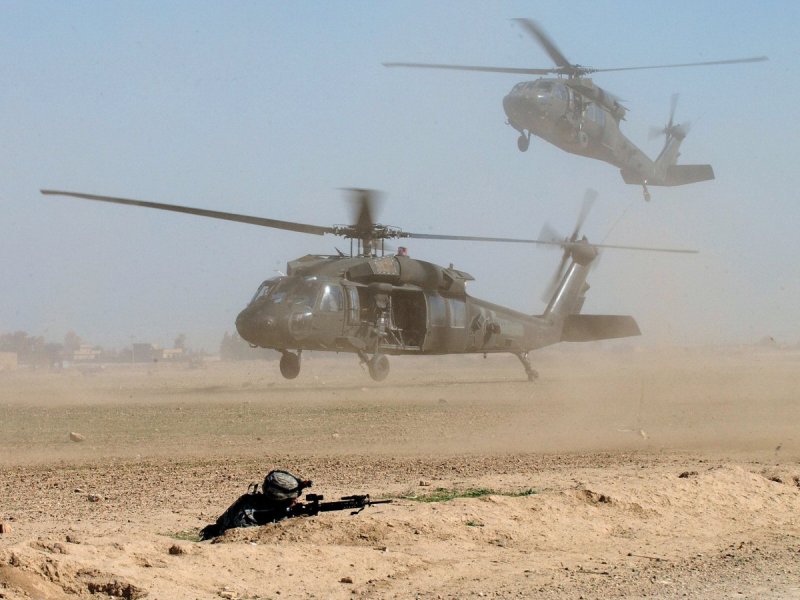 Uh-60 Black Hawk в Ираке