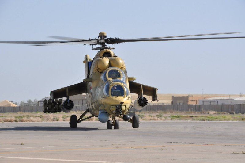 Ми-35 в Сирии