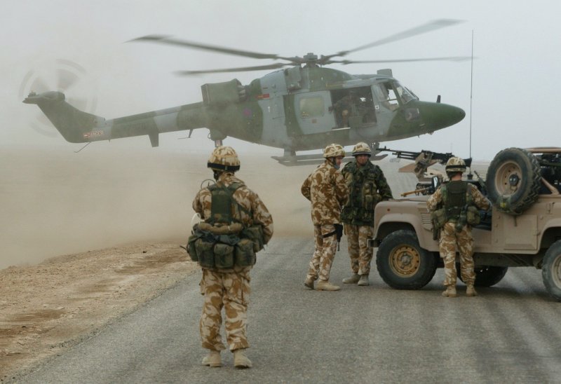 Британские военные в Ираке 2003