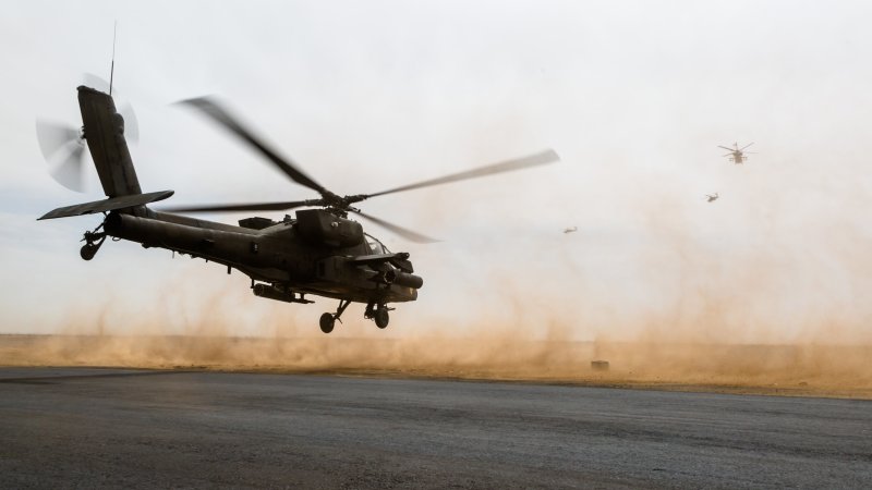 Ah-64 Apache ВВС Саудовской Аравии