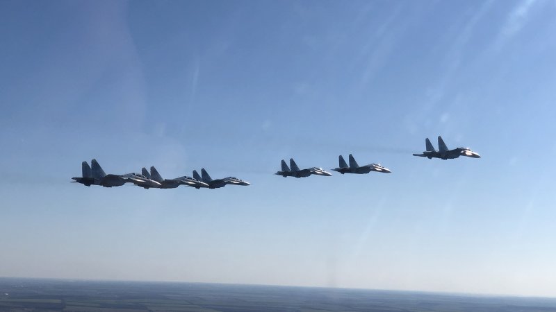 Су-30 на параде