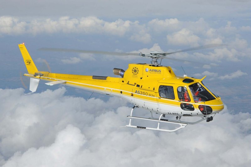 Airbus h125 жёлтый