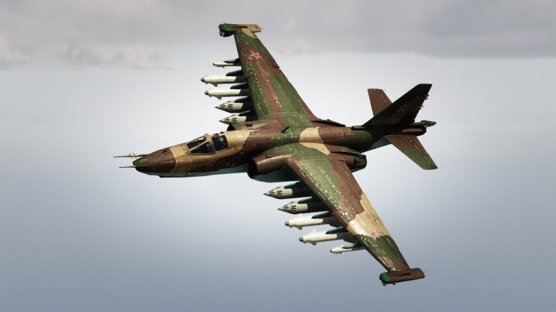 Штурмовик Су-25 Грач