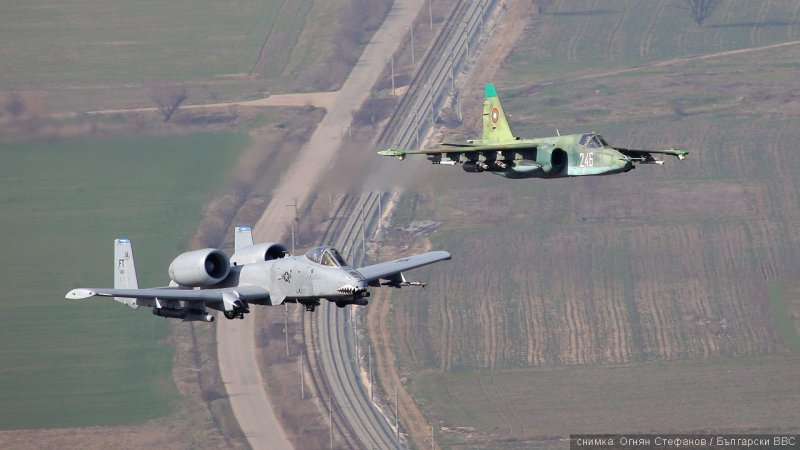 Штурмовики су25 и бородавочник