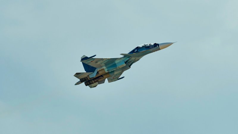 Су-34 под Волновахой