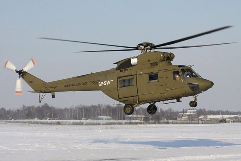 Вертолет PZL W-3 Sokol ВВС Польши