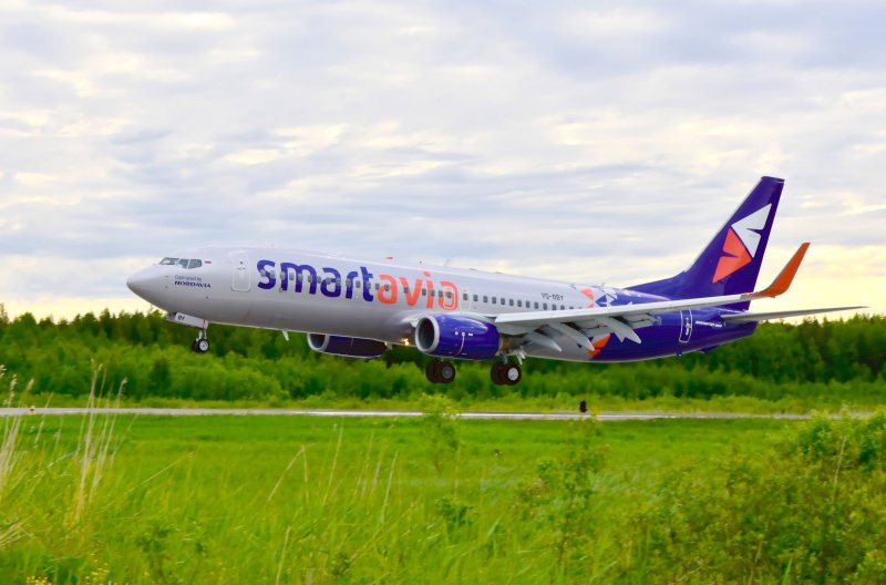 Смартавиа Boeing 737-800 Сочи
