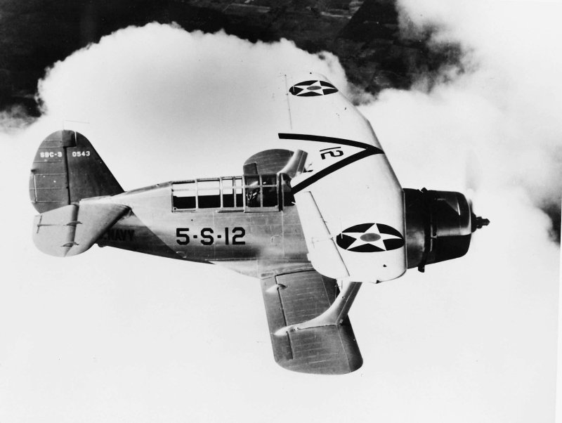Самолет Curtiss SBC -4 Helldiver
