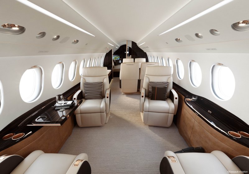 Dassault Falcon 8x Interior