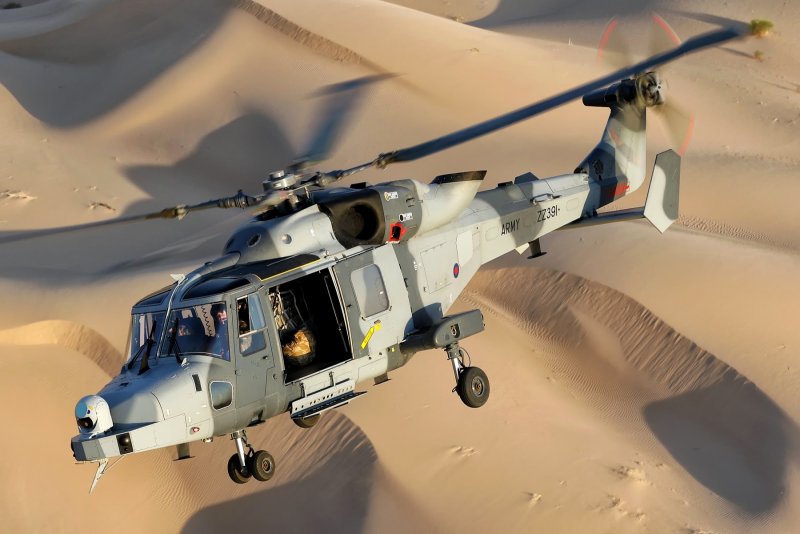 Military Helicopter Desert