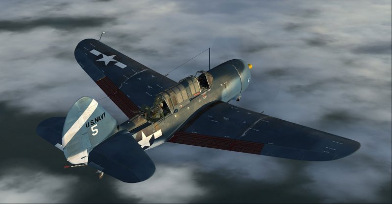 Самолёт sb2c