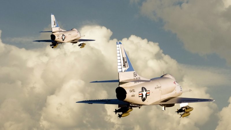 A4 Skyhawk самолет