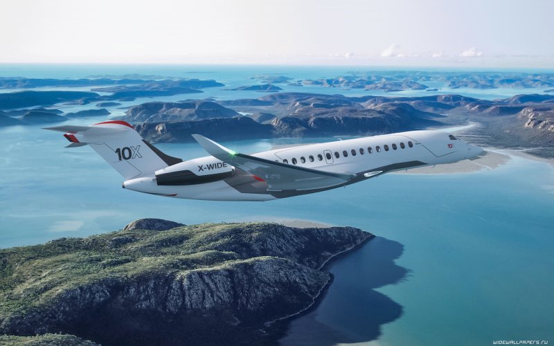 Самолет Dassault Falcon-10