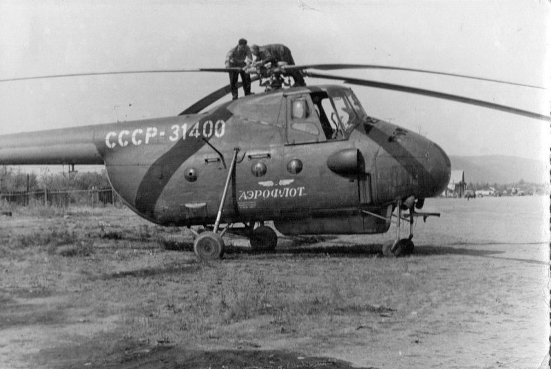 Ми-4 вертолёт Аэрофлот