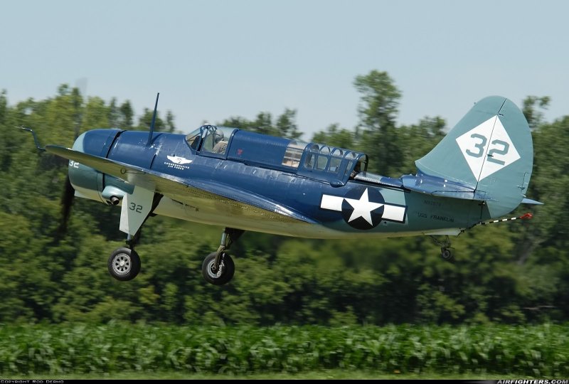 Sb2c Helldiver кабина