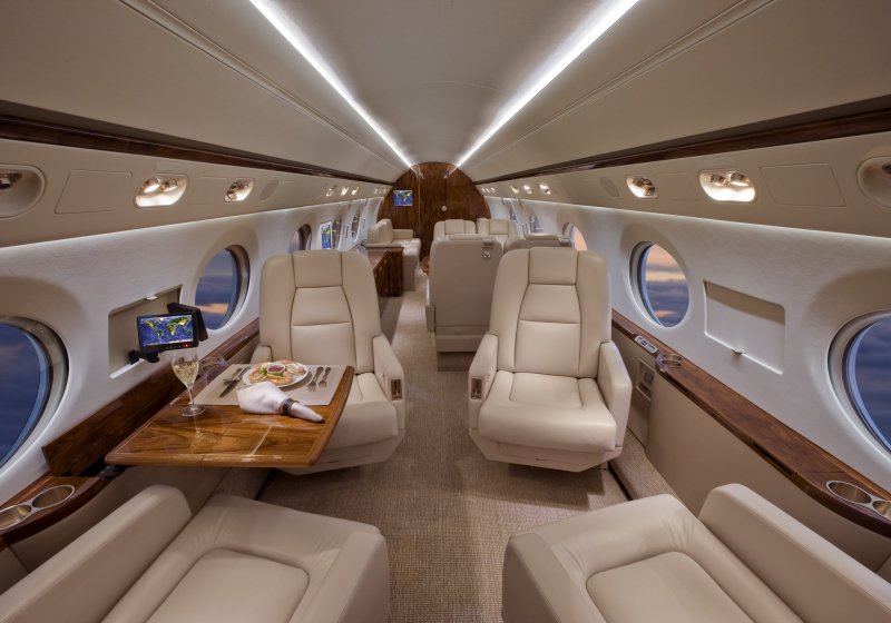 Гольфстрим g550 салон