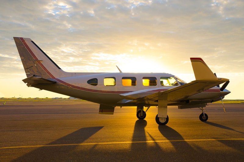 Propeller Passenger plane
