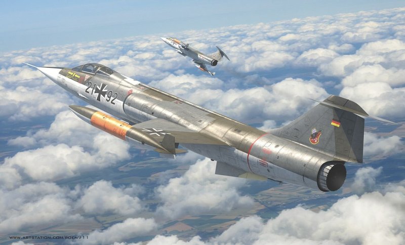 F104 Starfighter Германии