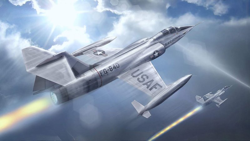 F-104 Starfighter Art