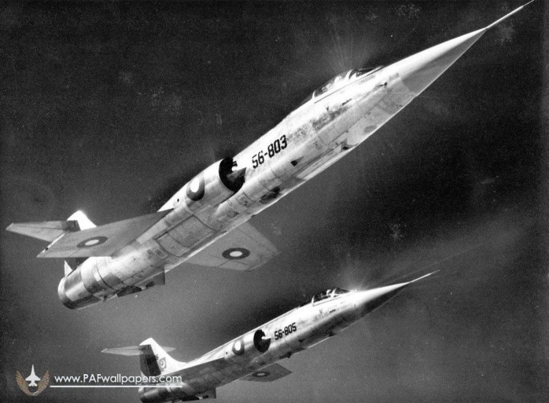 Lockheed f-104а Starfighter (Звездный боец") ВВС