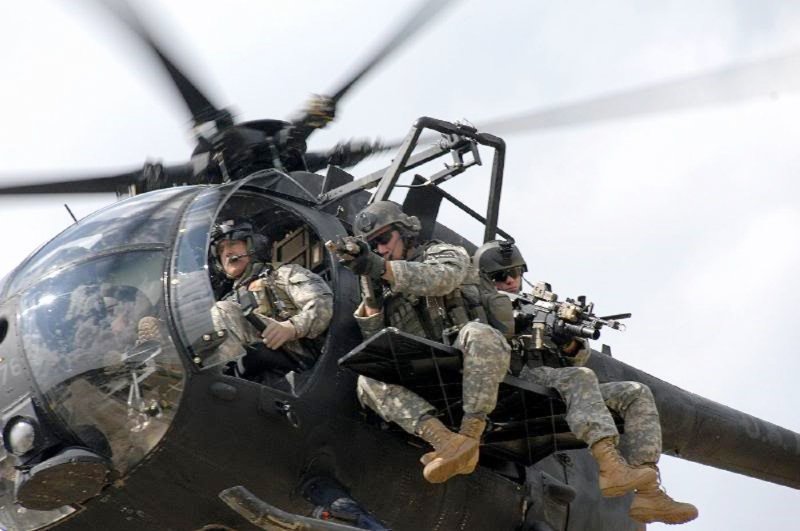 Ah-6m little Bird Cockpit