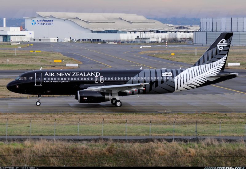 Air New Zealand ливрея