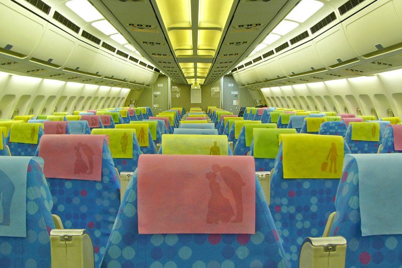 Самолёт s7 Airlines салон