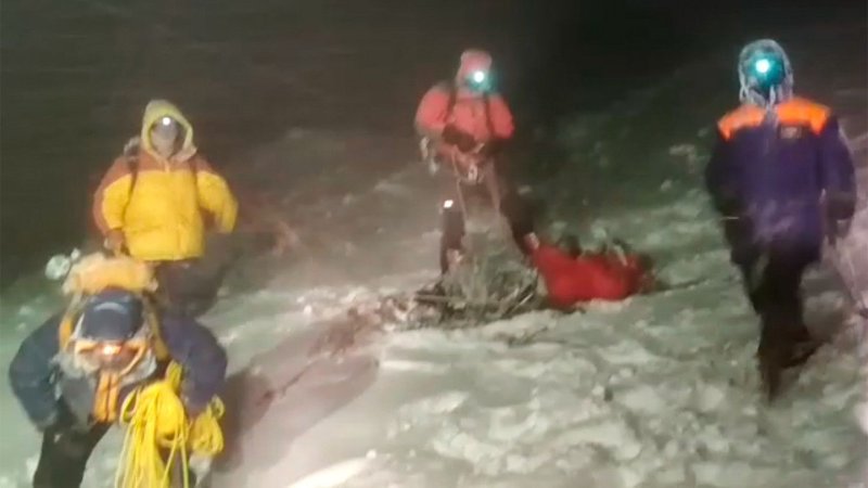 Группа погибших альпинистов на Эльбрусе
