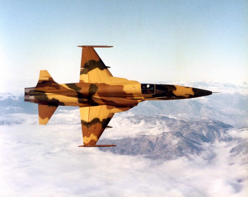 Самолет ф-5 Тайгер