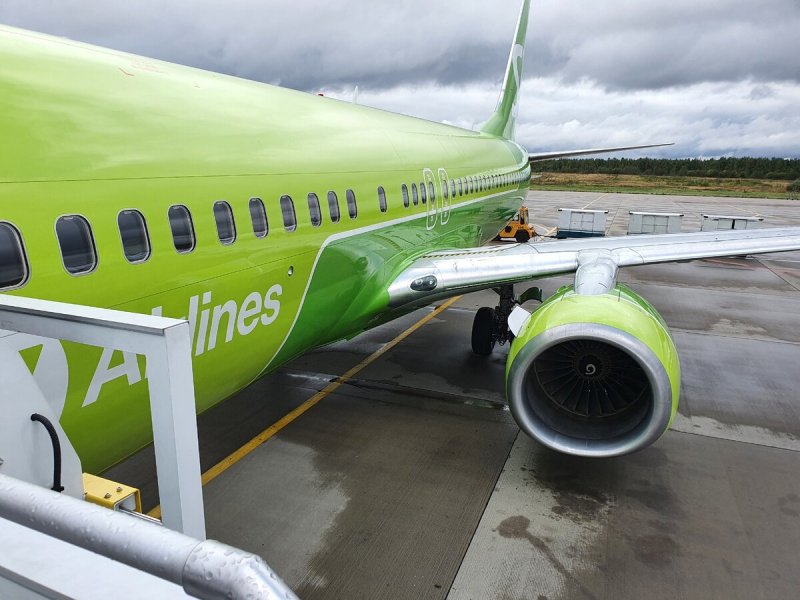 Самолет s7 Airlines Емельяновский