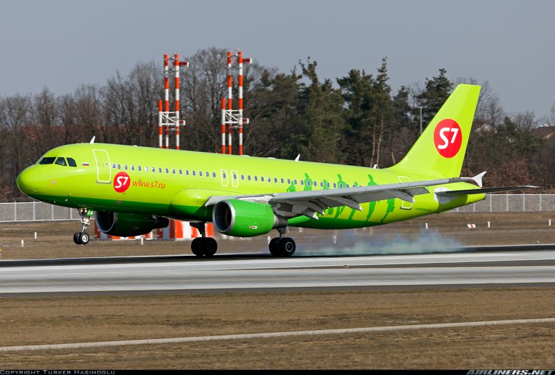 S7 Airlines Airbus a320