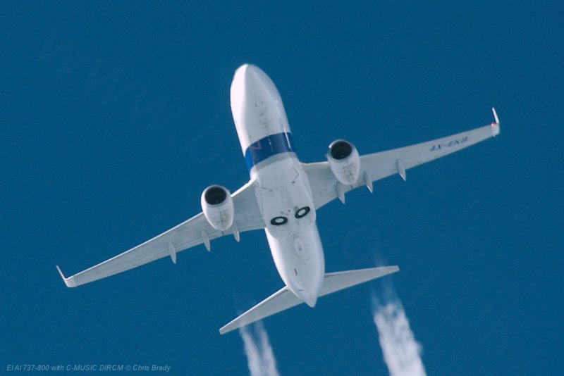 Boeing 737 вид снизу