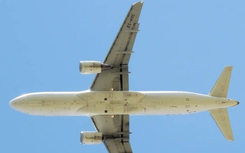 Boeing 737 сверху