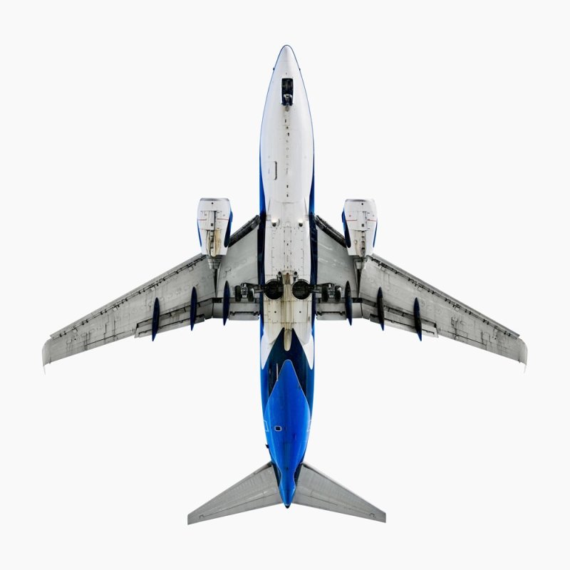 Боинг 737 снизу