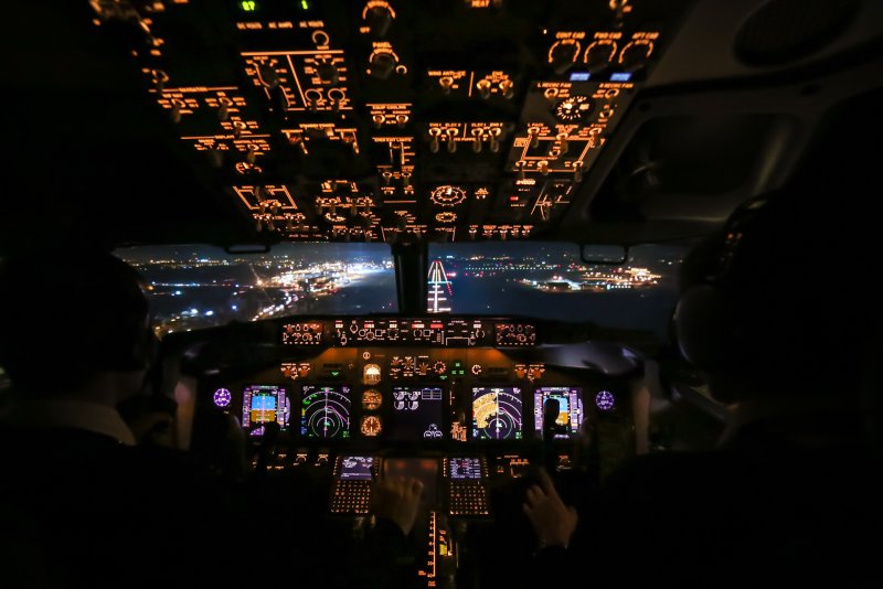 Боинг 737 кабина пилотов