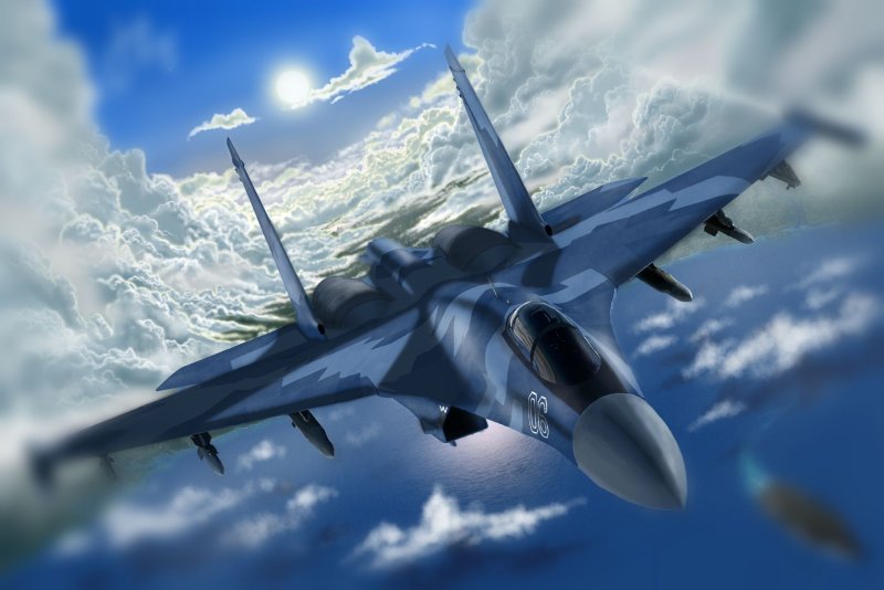 Истребитель Су-35